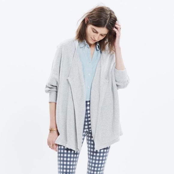 Madewell Other - Madewell Seabank Cardigan Gray Large EUC!